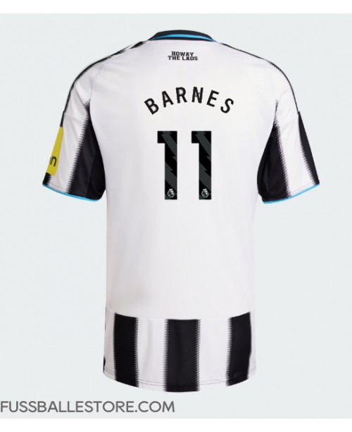 Günstige Newcastle United Harvey Barnes #11 Heimtrikot 2025-26 Kurzarm Günstige Newcastle United Harvey Barnes #11 Heimtrikot 2025-26 Kurzarm